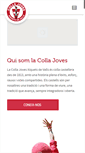 Mobile Screenshot of collajoves.com